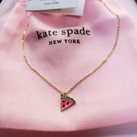 kate spade Jewelry Bnwt Kate Spade Watermelon Pendant Necklace
